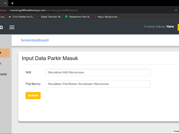 Sistem Smart Parking