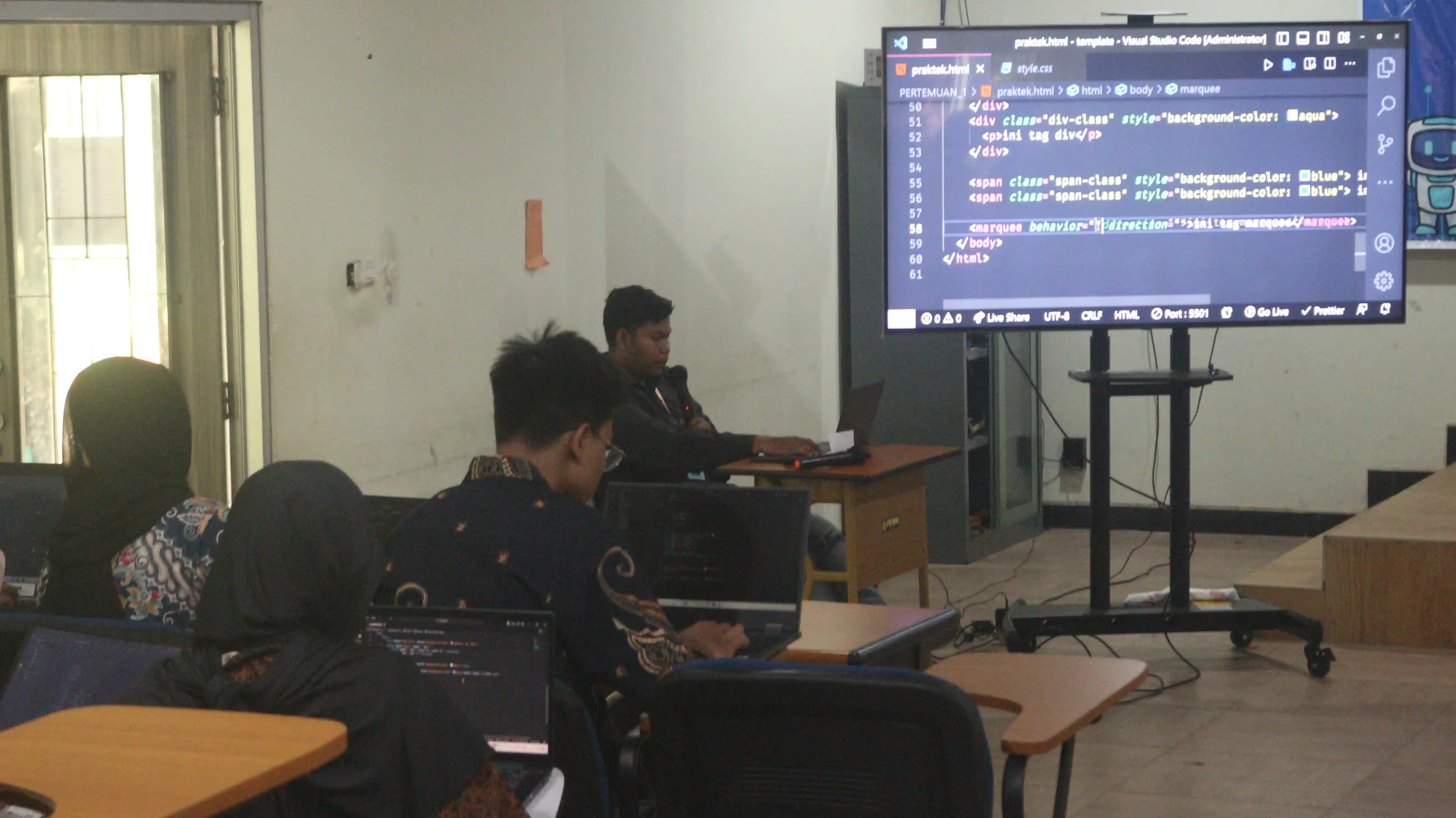 Galeri Kegiatan Training Tech 2024 day 1